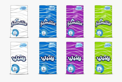 مناديل جيب فاميليا كيس 10 ق