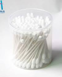 سلاكه اذن بلاستيك 100 عود