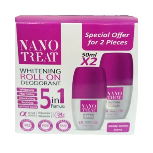 نانو تريت مزيل عرق 1+1 بنفسجي