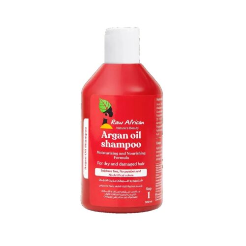 رو افريكان شامبو شعر بالارجان احمر 300 مل